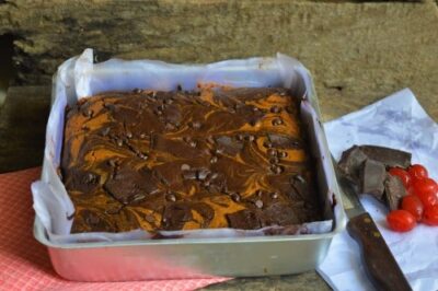 Healthy Chocolate-Orange Swirl Brownies (Gluten-Free Option) - Plattershare - Recipes, food stories and food lovers Healthy Chocolate-Orange Swirl Brownies (Gluten-Free Option) - Plattershare - Recipes, food stories and food lovers