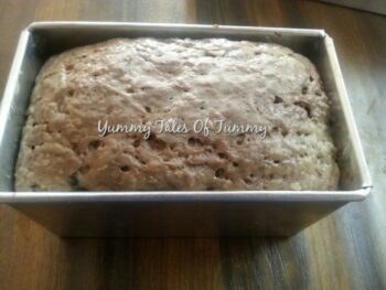 Apple, Zucchini & Chocolate Chip Bread (Eggless) - Plattershare - Recipes, food stories and food lovers