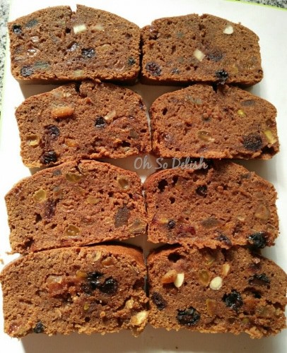 Chocolate Rich Fruit Cake - Plattershare - Recipes, Food Stories And Food Enthusiasts