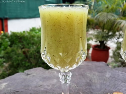 Sugarcane And Kiwi Mocktail - Plattershare - Recipes, food stories and food lovers