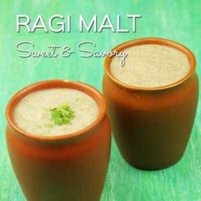Ragi Malt - Sweet And Savory - Plattershare - Recipes, food stories and food lovers
