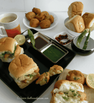 Batata Vada Pav, The Indian Burger - Plattershare - Recipes, food stories and food lovers