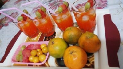Mixed Fruits Mocktail - Plattershare - Recipes, food stories and food lovers