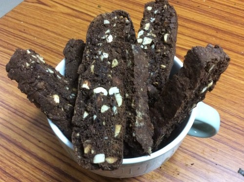 Double Chocolate Almond Biscotti - Plattershare - Recipes, food stories and food lovers