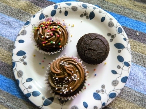 Gluten Free Red Poha And Multi Millets Chocolate Cakelets - Plattershare - Recipes, food stories and food lovers