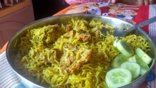 Pressure Cooker Or Quick And Easy Chicken Biryani - Plattershare - Recipes, food stories and food lovers