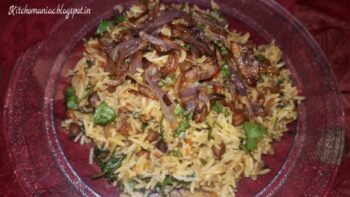 Kala Chana Biryani Rice - Plattershare - Recipes, food stories and food lovers