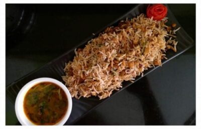 Traditional Dum Style Mushroom Biryani (Awadhi Cuisine) - Plattershare - Recipes, food stories and food enthusiasts