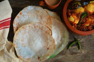 Easy Appam Recipe: A South Indian Delight (Gluten-Free & Oil-Free) - Plattershare - Recipes, food stories and food lovers Easy Appam Recipe: A South Indian Delight (Gluten-Free & Oil-Free) - Plattershare - Recipes, food stories and food lovers