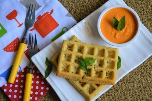 Baked Multi Millet Waffles - Plattershare - Recipes, Food Stories And Food Enthusiasts