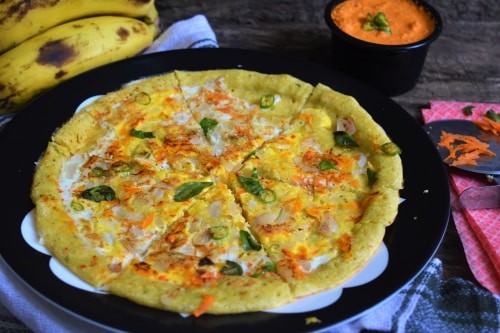 Desi Egg Pizza - Plattershare - Recipes, food stories and food lovers