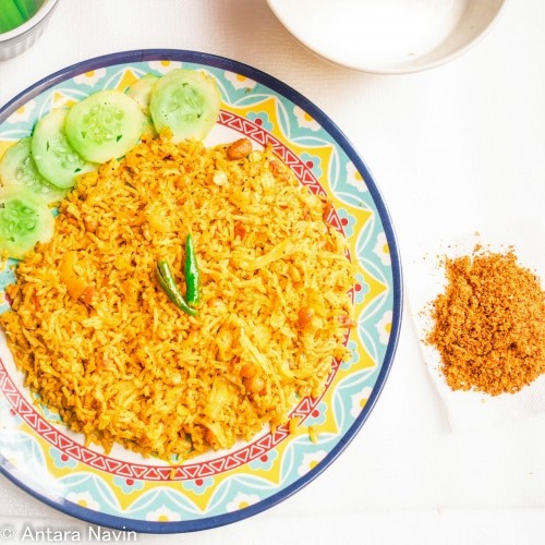 Indian Spice Cabbage Masala Fried Rice - Plattershare - Recipes, food stories and food lovers