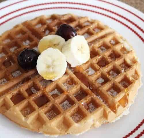 Eggless Waffle - Plattershare - Recipes, food stories and food enthusiasts