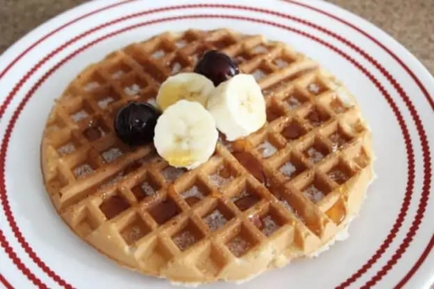 Eggless Waffle - Plattershare - Recipes, Food Stories And Food Enthusiasts