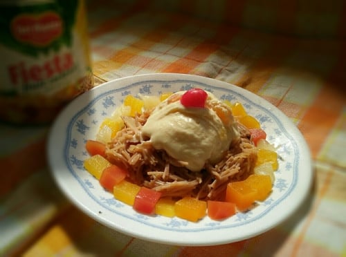 Vermicelli With Mixed Fruit Cottage Cheese Ice Cream - Plattershare - Recipes, Food Stories And Food Enthusiasts