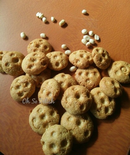 Peanut Jagerry Coconut Cookies - Plattershare - Recipes, food stories and food lovers