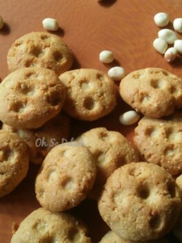 Peanut Jagerry Coconut Cookies - Plattershare - Recipes, food stories and food lovers