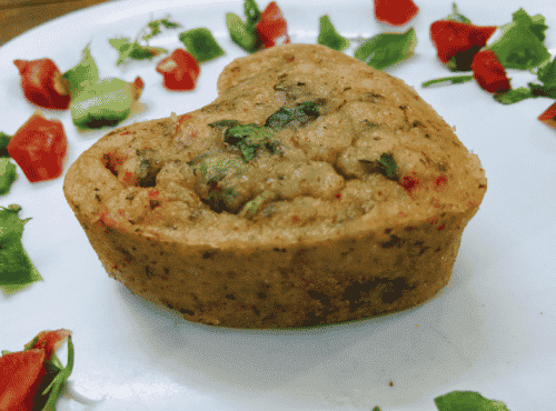 Savory Sangam Muffins / Uttappams - Plattershare - Recipes, Food Stories And Food Enthusiasts