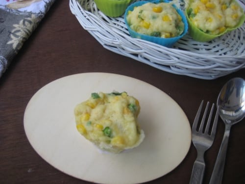 Corn Cheese Muffin - Plattershare - Recipes, food stories and food lovers