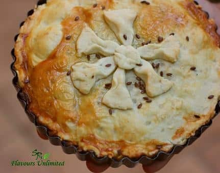Chicken Mushroom Pie - Plattershare - Recipes, Food Stories And Food Enthusiasts