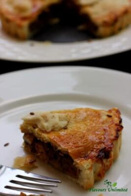 Savory Chicken & Mushroom Tart: A French-Inspired Classic - Plattershare - Recipes, food stories and food lovers Savory Chicken & Mushroom Tart: A French-Inspired Classic - Plattershare - Recipes, food stories and food lovers