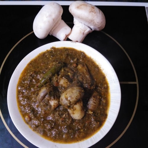 Masala Mushroom - Plattershare - Recipes, food stories and food lovers
