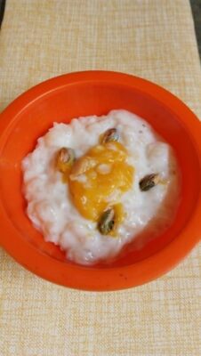 Creamy Mango Barley Pudding with Pistachios & Cardamom - Plattershare - Recipes, food stories and food lovers Creamy Mango Barley Pudding with Pistachios & Cardamom - Plattershare - Recipes, food stories and food lovers