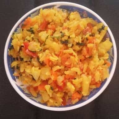 Flattened Rice Khichdi - Plattershare - Recipes, food stories and food lovers