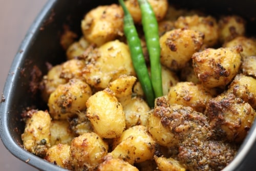 Masala Baby Potatoes - Plattershare - Recipes, food stories and food lovers