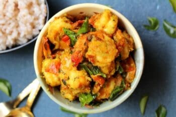 Konju Piralan/ Slow Cooked Prawns With Chilies And Coconut Milk - Plattershare - Recipes, food stories and food lovers