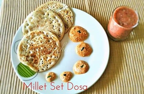 Multi Millet Set Dosa Using Farmz2Familiez Dosa Batter - Plattershare - Recipes, food stories and food enthusiasts