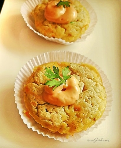 Savory Muffins Using Dosa Batter - Plattershare - Recipes, Food Stories And Food Enthusiasts