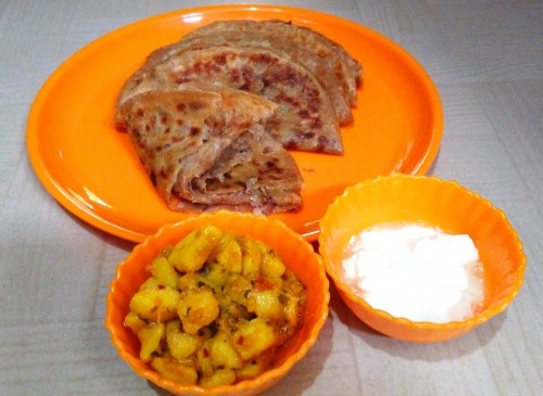 Onion Paratha - Plattershare - Recipes, food stories and food lovers