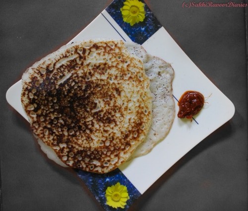 Appam With Ginger Chutney - Plattershare - Recipes, food stories and food lovers