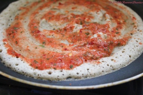 Karam Dosa - Plattershare - Recipes, food stories and food lovers