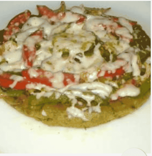Kothimbir Vadi Pizza - Plattershare - Recipes, food stories and food lovers