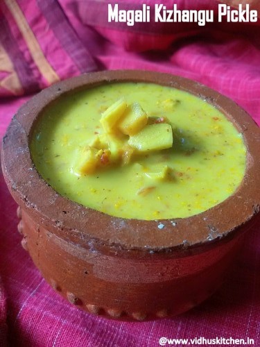 Magali / Mahali Kizhangu Pickle - Plattershare - Recipes, food stories and food enthusiasts