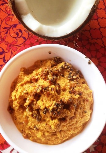 Kobbari Pacchadi - The All-Time Favorite Chutney! - Plattershare - Recipes, food stories and food lovers