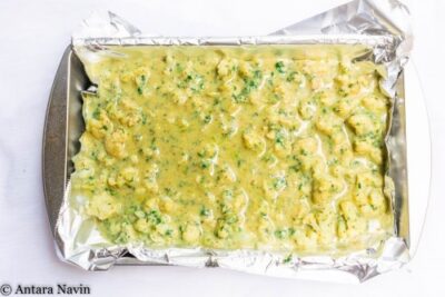 Creamy Cauliflower Gratin with Spinach-Parmesan Sauce and Herbed Crumb Topping - Plattershare - Recipes, food stories and food lovers Creamy Cauliflower Gratin with Spinach-Parmesan Sauce and Herbed Crumb Topping - Plattershare - Recipes, food stories and food lovers
