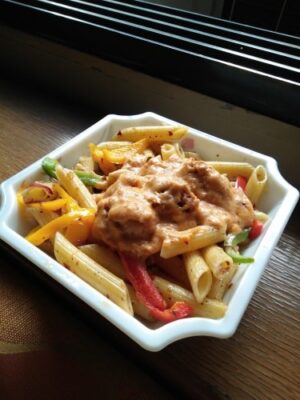 Baked Fish Ball Penne: A Delightful Seafood Pasta Adventure - Plattershare - Recipes, food stories and food lovers Baked Fish Ball Penne: A Delightful Seafood Pasta Adventure - Plattershare - Recipes, food stories and food lovers