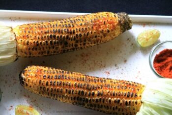 Grilled Corn On Cob With Chili-Lime-Butter - Plattershare - Recipes, food stories and food lovers