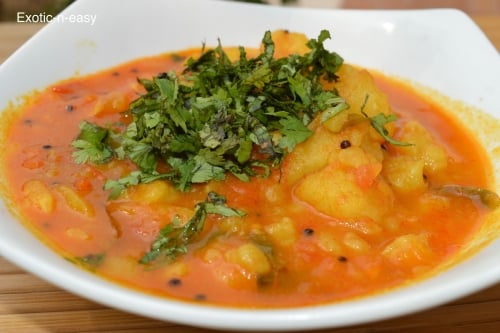 Aloo Ki Sabji (Potato Curry) - Plattershare - Recipes, Food Stories And Food Enthusiasts