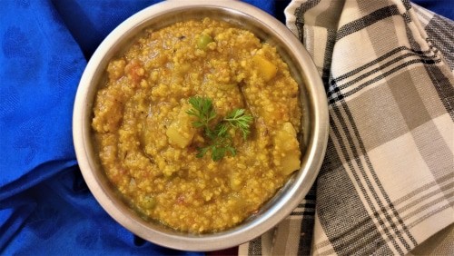 Kodo Millet Pilaf - Plattershare - Recipes, food stories and food enthusiasts