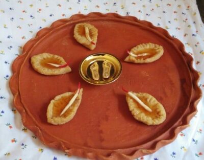 Diya-Shaped Sweet Treats: A Festive Indian Dessert - Plattershare - Recipes, food stories and food lovers Diya-Shaped Sweet Treats: A Festive Indian Dessert - Plattershare - Recipes, food stories and food lovers
