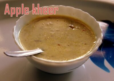 Apple Kheer - Plattershare - Recipes, food stories and food lovers