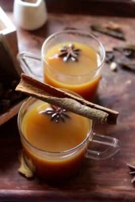 Hot Spiced Apple Drink (For Winters And Gloomy Rainy Days) - Plattershare - Recipes, food stories and food lovers