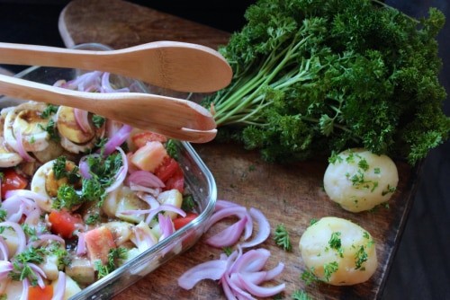 Potato And Egg Summer Salad - Plattershare - Recipes, Food Stories And Food Enthusiasts
