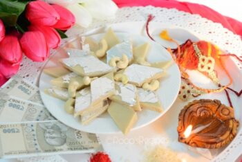 Kaju Katli - Plattershare - Recipes, Food Stories And Food Enthusiasts