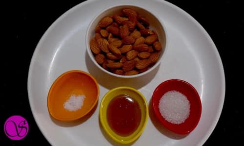 How To Make Quick And Easy Honey Glazed Almonds - Plattershare - Recipes, food stories and food enthusiasts