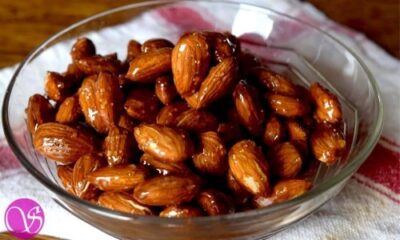 Honey-Glazed Almonds: The Perfect Sweet and Crunchy Snack - Plattershare - Recipes, food stories and food lovers Honey-Glazed Almonds: The Perfect Sweet and Crunchy Snack - Plattershare - Recipes, food stories and food lovers